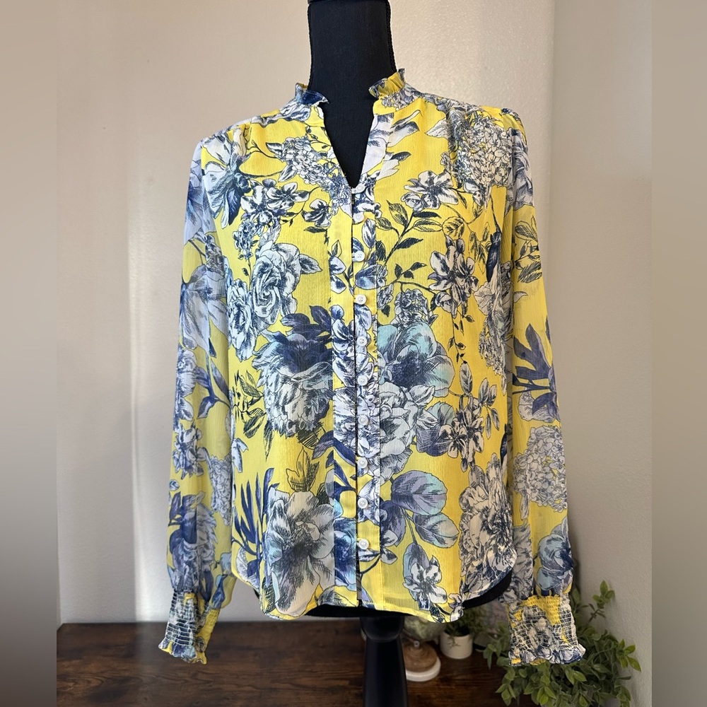 Tommy Hilfiger button down blouse
